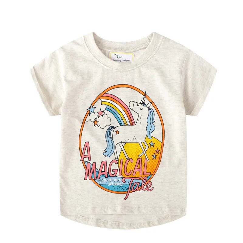 T-shirt Licorne Arc-en-ciel Lueur