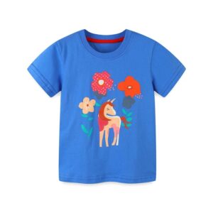 T-shirt Licorne Fleury