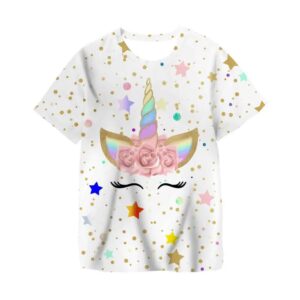 T-shirt Licorne Rêve d'étoiles