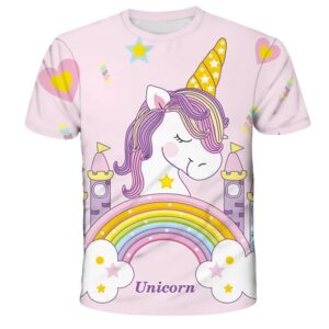 T-shirt Licorne Sirène à corne