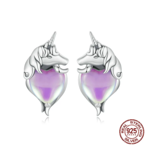 Boucles d’oreilles Licorne Passion