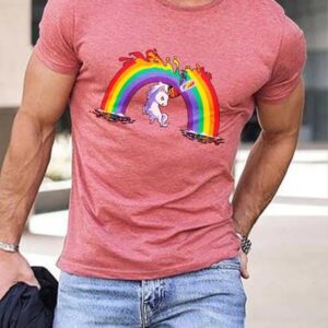 T-shirt Licorne Glamour