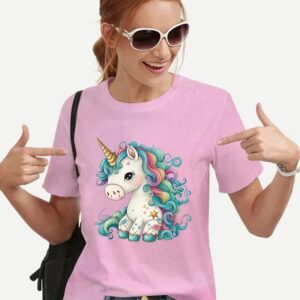 T-shirt Licorne Raffinement