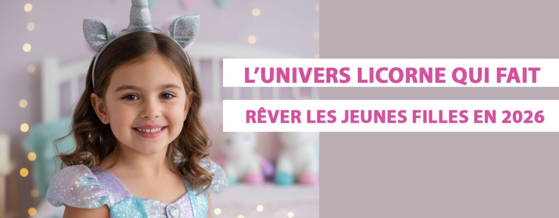 Mode licorne 2026 : vêtements, accessoires et univers féerique pour jeunes filles