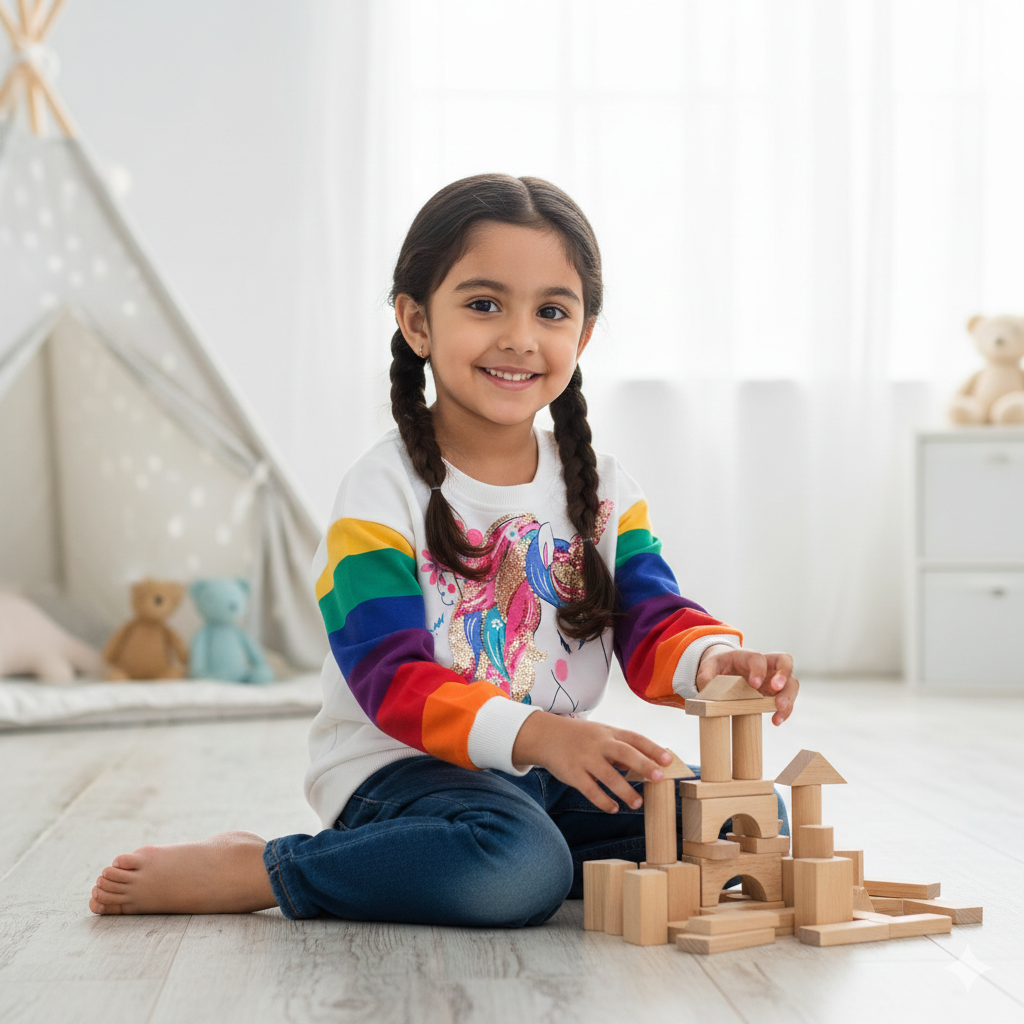 sweat-licorne-rainbow-girl